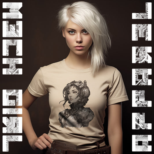 MECH GIRL - Emily - Classic Unisex Crewneck T-shirt